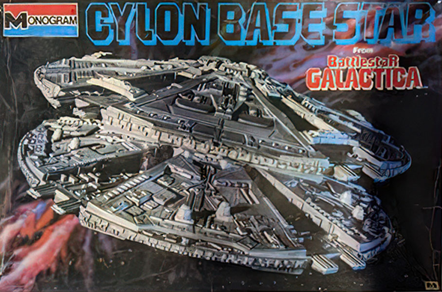 Battlestar Galactica Cylon Base Star by Monogram - Fantastic