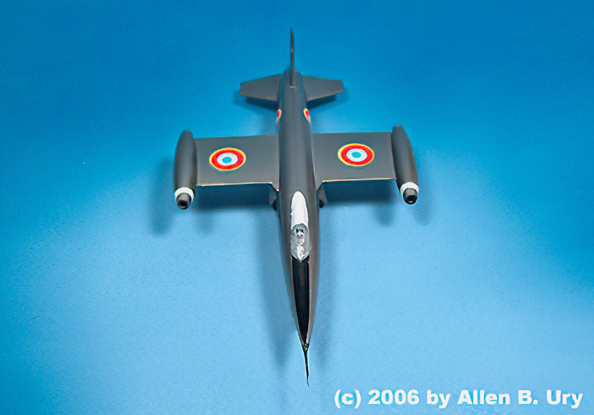 SNCASO SO 9050 TRIDENT II FRENCH PROTOTYPE MIKRO-MIR 1/72 PLASTIC KIT