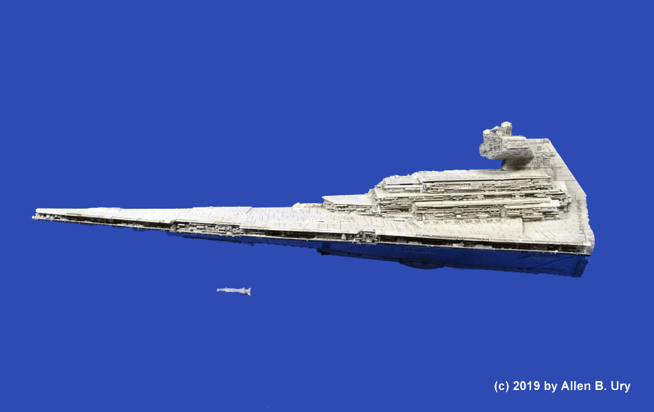 Star Wars Imperial Star Destroyer by Bandai Fantastic Plastic Models