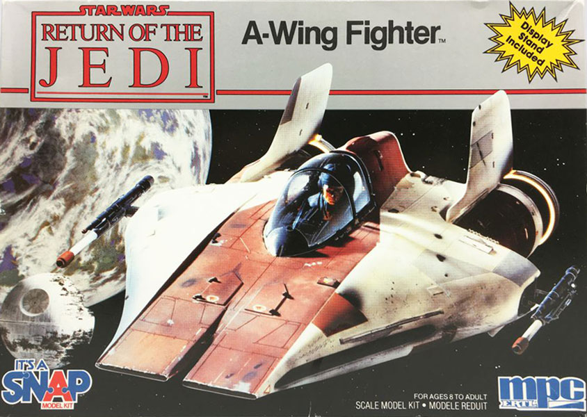 店舗良い MPC by Fighter A-Wing Wars Star - Models Plastic Fantastic その他