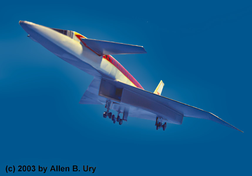 TWA Mach 3 Jetliner by Lindberg Line - Fantastic Plastic Models