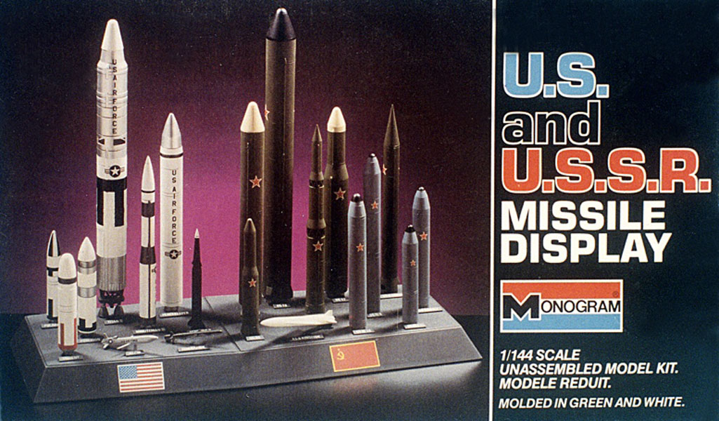 U.S. and U.S.S.R. Missile Display by Monogram - Fantastic Plastic