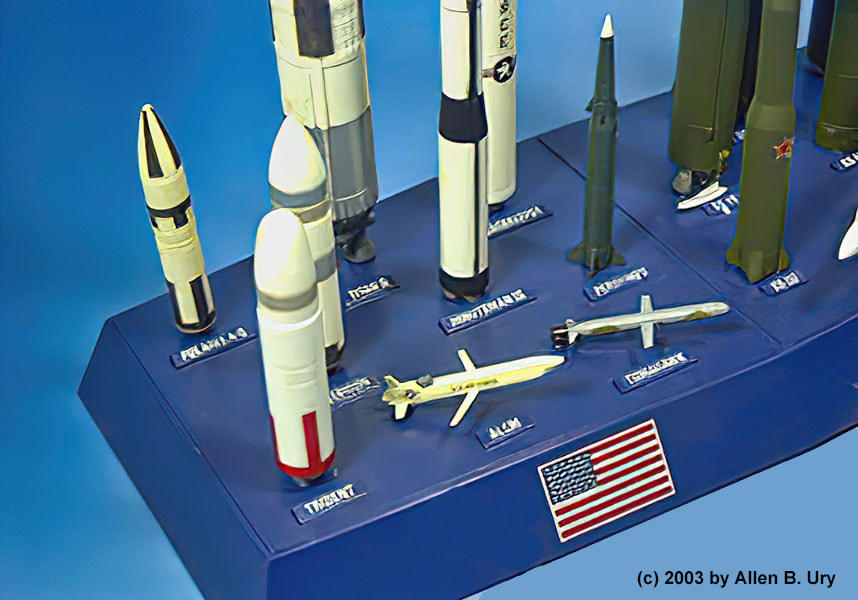 U.S. and U.S.S.R. Missile Display by Monogram - Fantastic Plastic