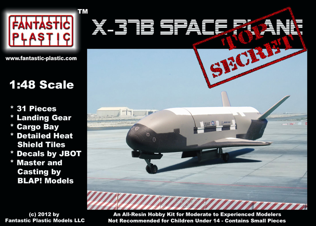 Boeing X-37B 1:48 scale Unmanned Space Plane by Fantastic Plastic