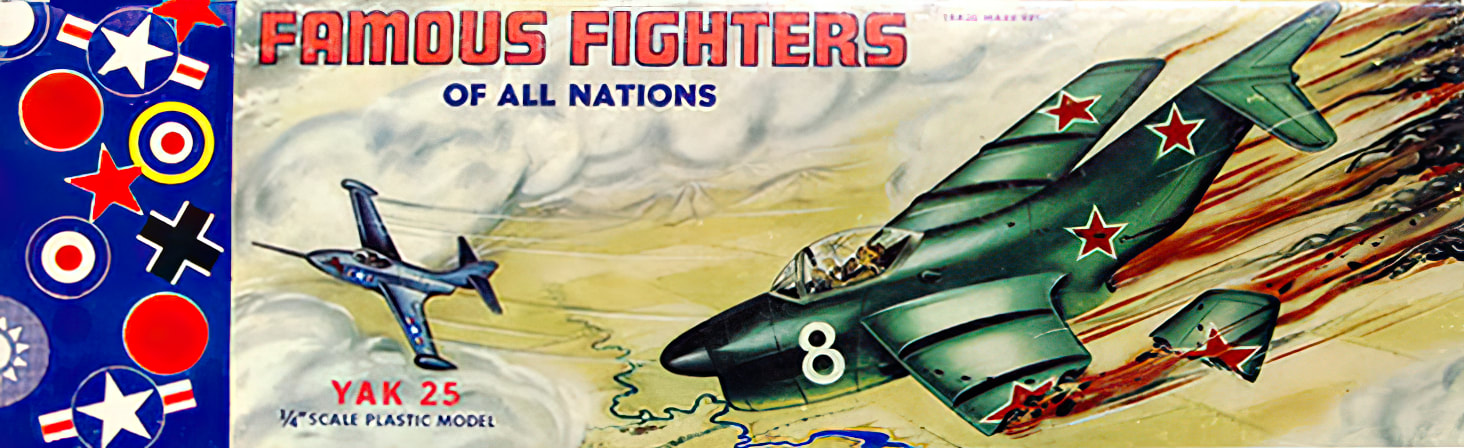 MiG-19 Soviet Fighter Concept by Aurora Models - Fantastic Plastic Models