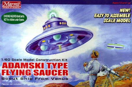 Admaski Flying Saucer- Marmit Box Art