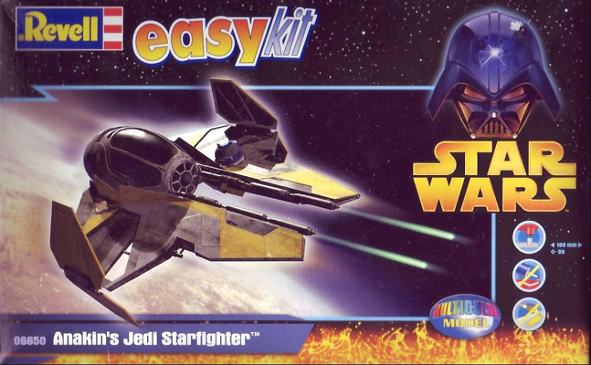 Anakin's Jedi Starfighgter- Revell of Germany - Box Art