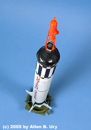 Attic Models Mercury Redstone