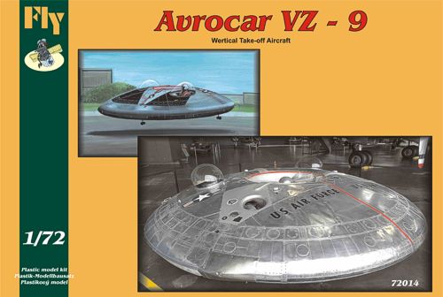 Avrocar VZ-9 - Fly Box Art