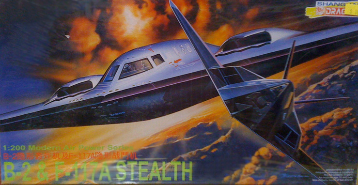 Northrop Grumman B-2 Steatlh Bomber - Shanghai Dragon - Box Art