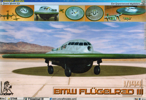 BMW Flugelrad III - Unicraft Box Art