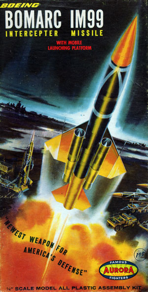 Boeing BOMARC IM99 - Aurora Box Art