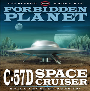 C-57D Space Cruiser - Polar Lights 1:144 Box Art