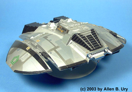 Cylon Raider - Monogram - 4