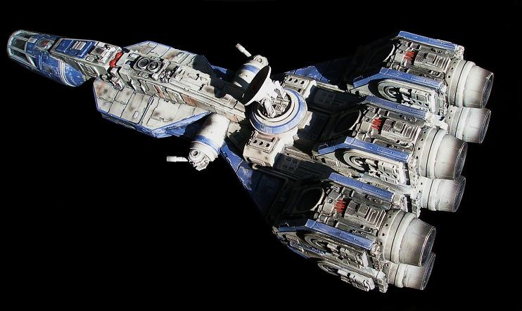 Corellian Corvette - Randy Cooper's Models