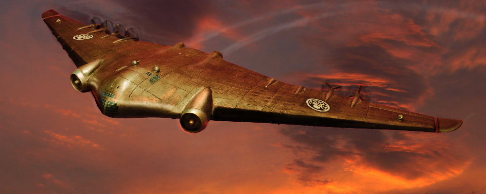 Hydra Flying Wing - Fantastic Plastic Models - Dale Stringer