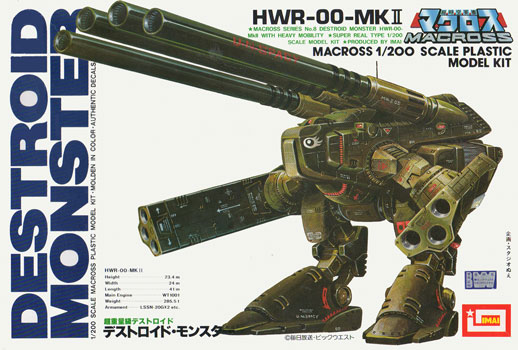 Macross Destroid Monster Imai Box Art