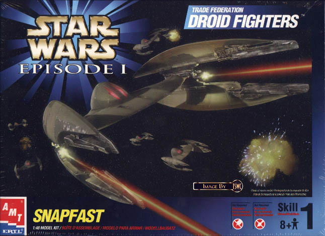 AMT/Ertl Droid Starfighters AMT Box Art