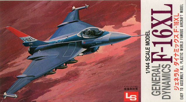 General Dynamics F-16 XL - LS Models Box Art