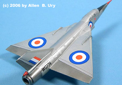 Fairey Delta 2 - Maquette - 2