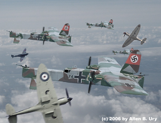 Focke-Wulf FW.42 Heavy Bomber - Unicraft - 6