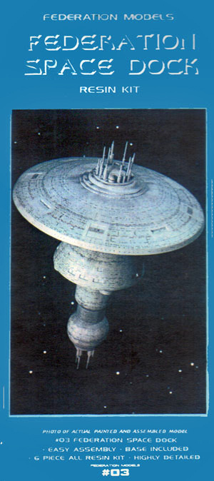 Federation Space Dock - Federation Models Box Art