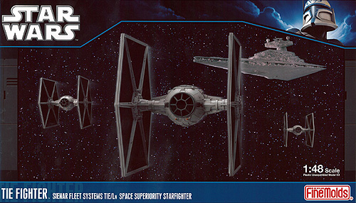 TIE Fighter - 1:48 Box Art by Fine Molds