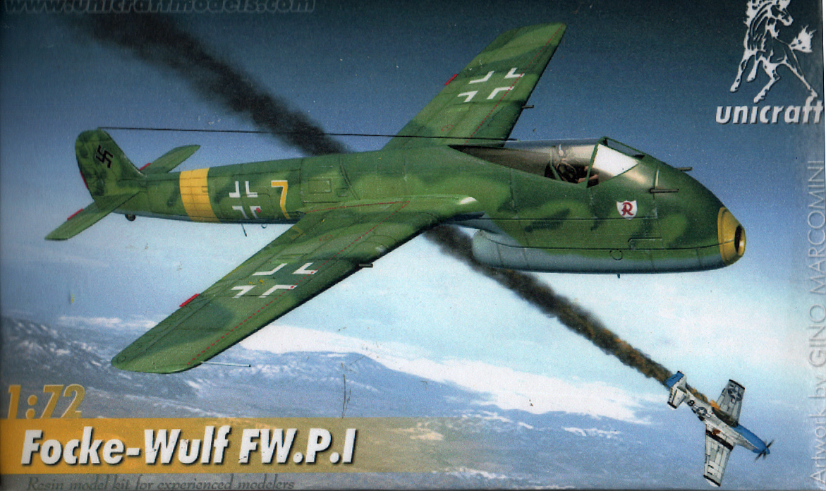 Focke-Wulf P.1 - Unicraft Box Art