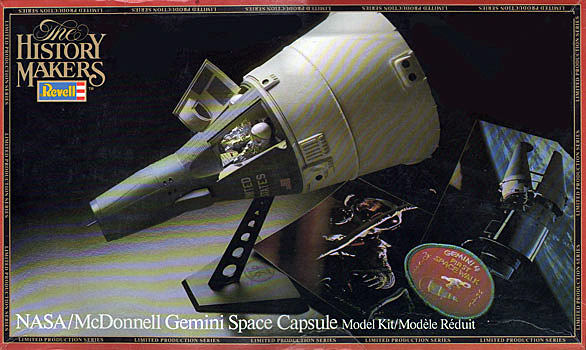 Gemini Spacecraft by Revell - Box Art