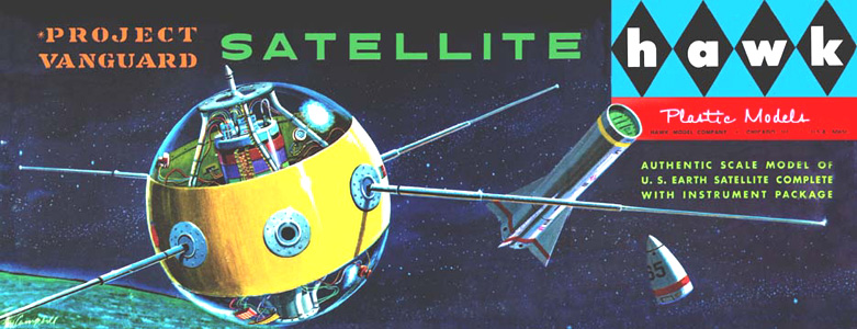 Project Vanguard Satellite - Hawk Box Art