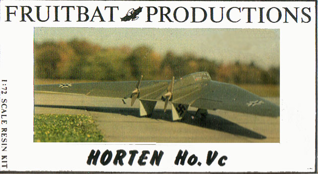 Horten Ho.Vc - Fruitbat Productions Box Art