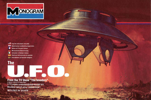 Invaders UFO Box Art - Monogram