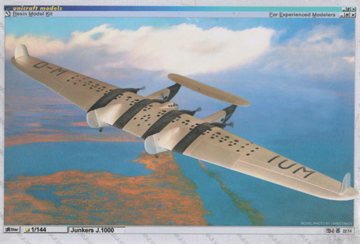 Junkers J.1000 - Unicraft Box Art