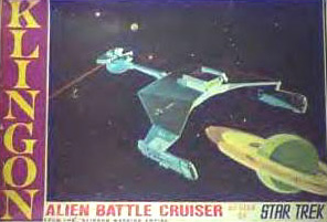 AMT Klingon D-7 Battle Cruiser Box Art