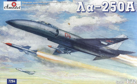 Lavochkin LA-250 Interceptor - Amodel Box Art