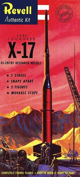 Lockheed X-17 Revell Box Art