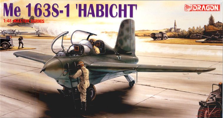 Messerschmitt Me 163 Habicht Dragon Box Art