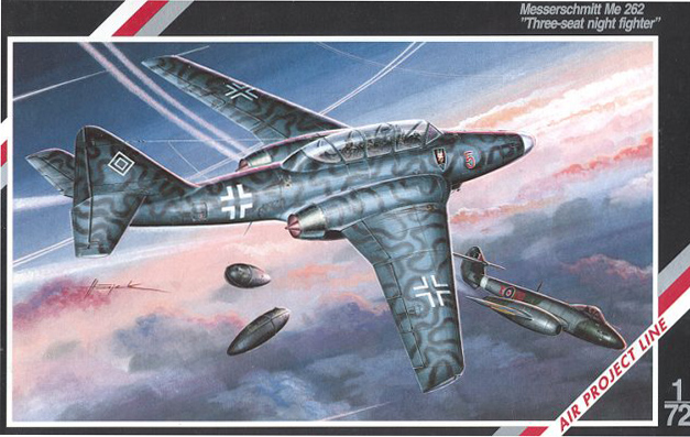 Messerschmitt Me 262 Three-Seat Night Fighter - Special Hobby Box Art