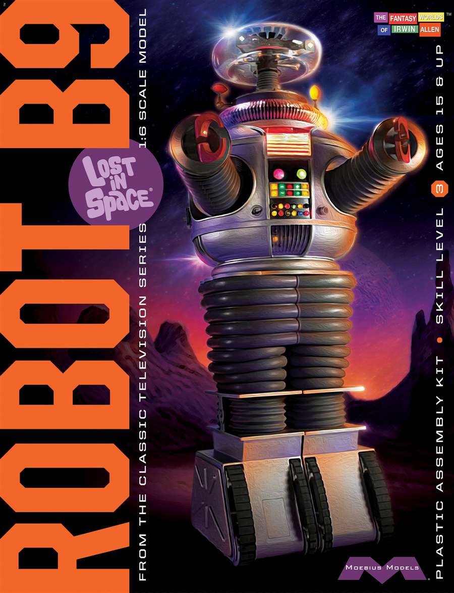 Robot B9 - Moebius Models Box Art