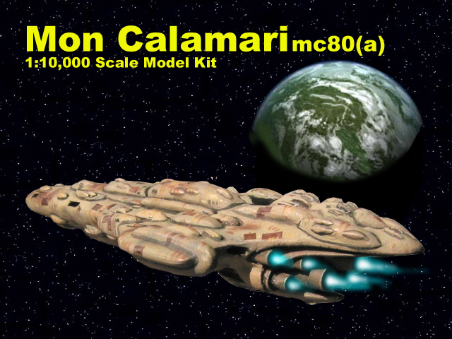 Mon Calamari MC-80 (A) Box Art by Odyssey Slipways