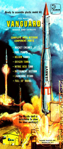 U.S. Navy Vanguard Missile - Palmer Models Box Art