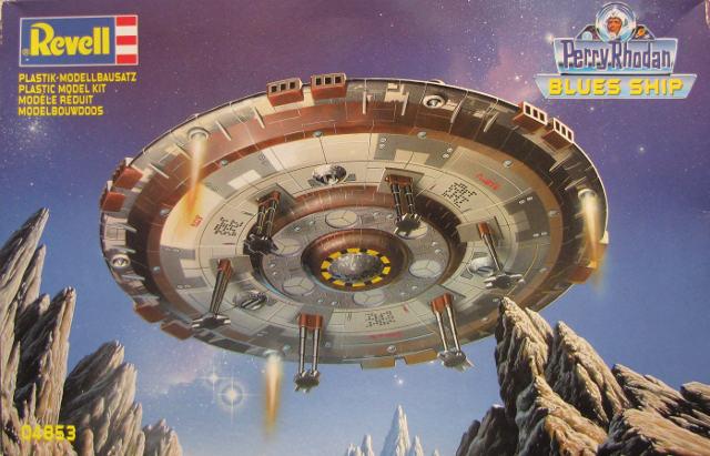 Perry Rhodan Blues Ship Revell Box Art