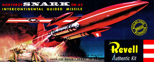 Northrop Snark SM-62 - Revell - Original Box Art