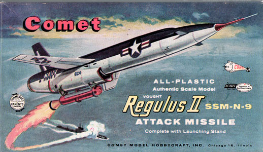 Chance-Vought Regulus II Comet Box Art