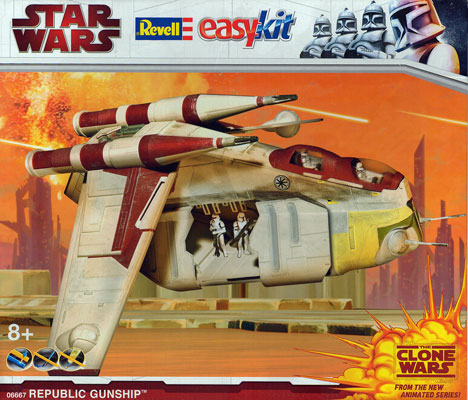 Republic Gunship - Revell Box Art