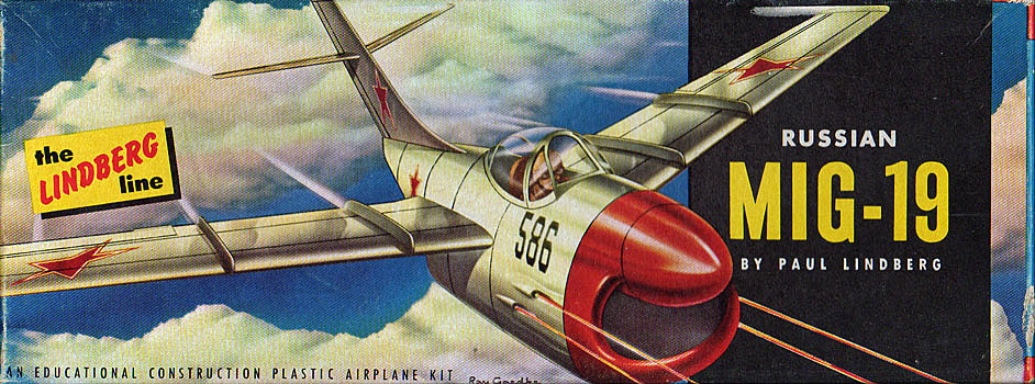 Russian MiG-19 - Lindberg Box Art