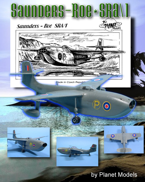 Saunders-Roe SRA/1 - Planet Models - Poster