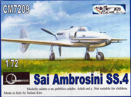 Sai Ambrosini SS4 Cunarmodels Box Art