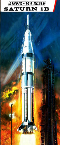 Airfix Saturn 1B Box Art