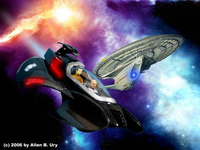 Romulan Scorpion Fighter - Polar Lights - 6